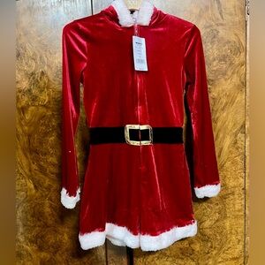 Santa Shorts Romper